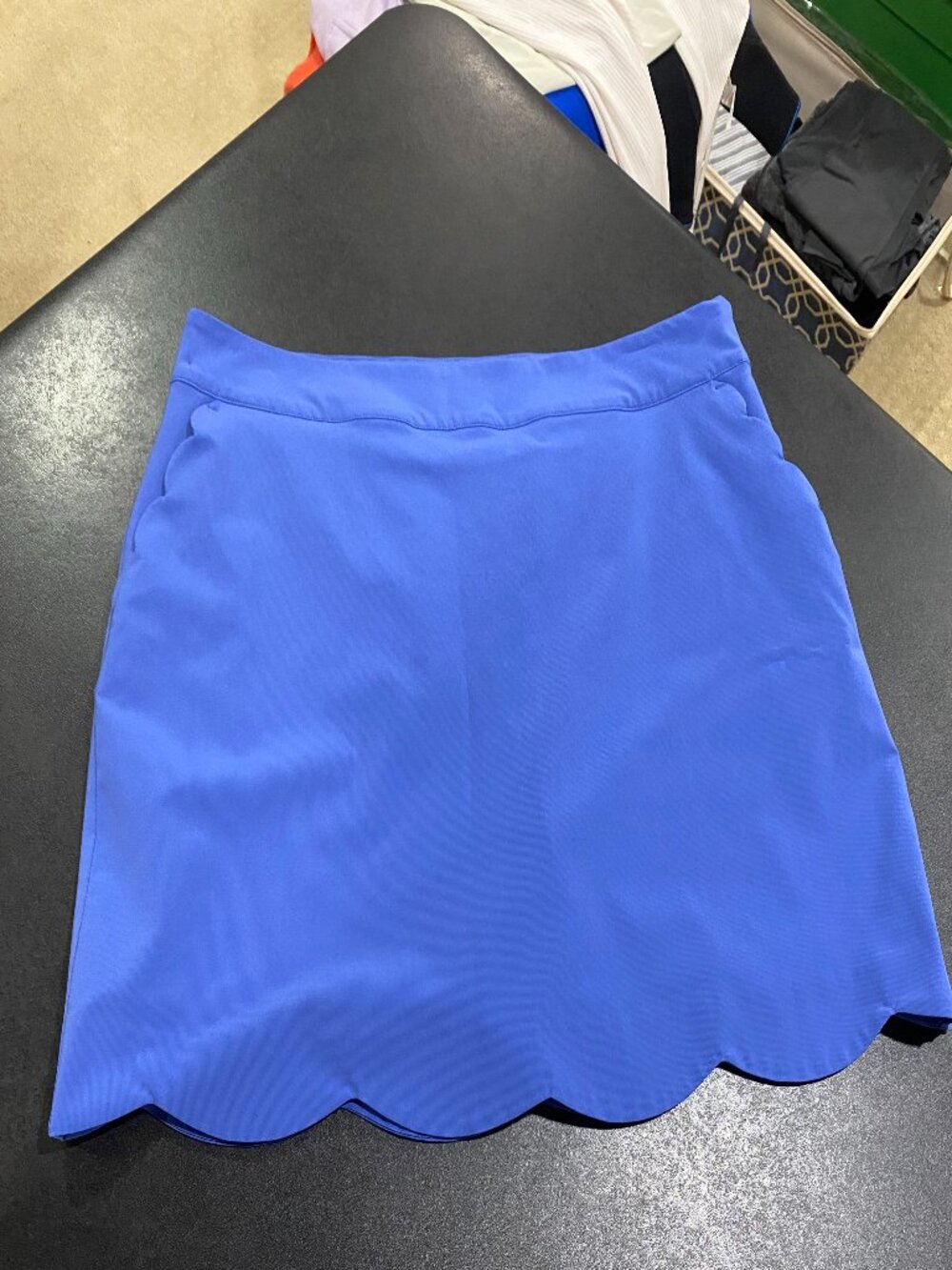 Vineyard Vines Womens Golf Skort Size 12 Blue/Purple Polyester Spandex